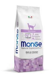 Monge Cat Rich in Chicken Sterilised - csirke  10 kg