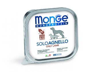 Monge Dog Monoprotein paté - bárány  150 g
