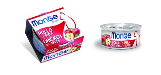 Monge Cat Fruits Adult - csirke és alma  80 g