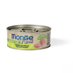Monge Natural Cat konzerv Tonhal csirkével 80g  80 g