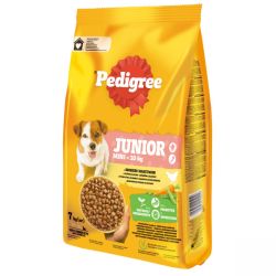 Pedigree szárazeledel baromfi-zöldség ízesítésben kis méretű kölyök kutyák részére 7 kg  7 kg