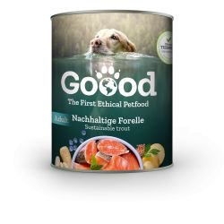 Goood konzerv pisztrángos teljes értékű nedves eledel felnőtt kutyáknak 800 g  800 g