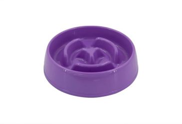 ZooBeeDoo etetőtál evéslassító lila 375 ml   1 db