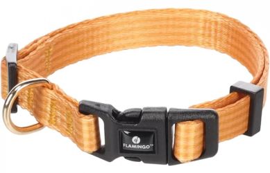 Flamingo kutya nyakörv "NOEKIE" sárga 20-35 cm   1 db