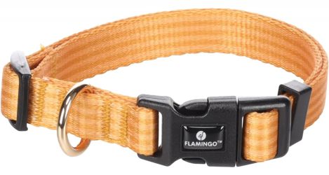 Flamingo kutya nyakörv "NOEKIE" sárga 30-45 cm   1 db