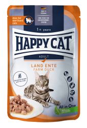 Happy Cat pouch szósz culinary kacsa macskák részére  85 g