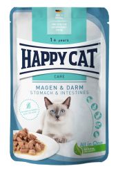 Happy Cat pouch szósz sensitive stomach&intestines macskák részére  85 g
