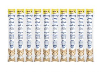 GimCat Sticks - lazac-pisztráng  10 db