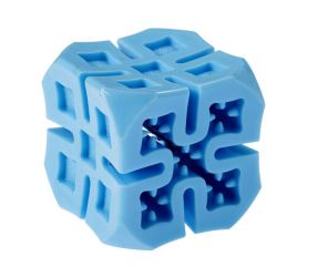 GimDog Crazy Cube - jutalomfalattal tölthető kocka kék   1 db