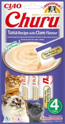 Inaba Cat Churu Ciao - tonhal-kagyló 4 x  14 g