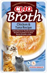 Inaba Cat Ciao Broth - csirke-tonhal  40 g