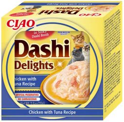 Inaba Cat Churu Dashi Delights - csirke-tonhal  70 g
