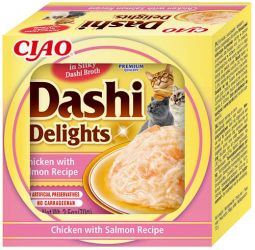 Inaba Cat Ciao Dashi Delights - csirke-lazac  70 g