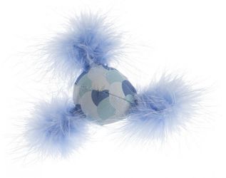GimCat plüss játék macskamentával - golyó tollakkal  1 db