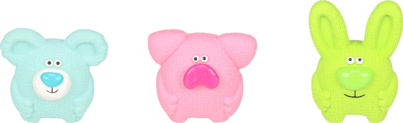 Flamingo latex játék - Dumbo malac, medve, nyúl  1 db