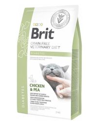 Brit Veterinary Diet diétás táp cukorbeteg macskáknak  2 kg