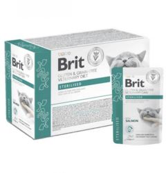 Brit Veterinary Diet pouch ivartalanított macskáknak 12 x  85 g