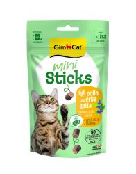 GimCat Mini Sticks - csirke-macskamenta  50 g