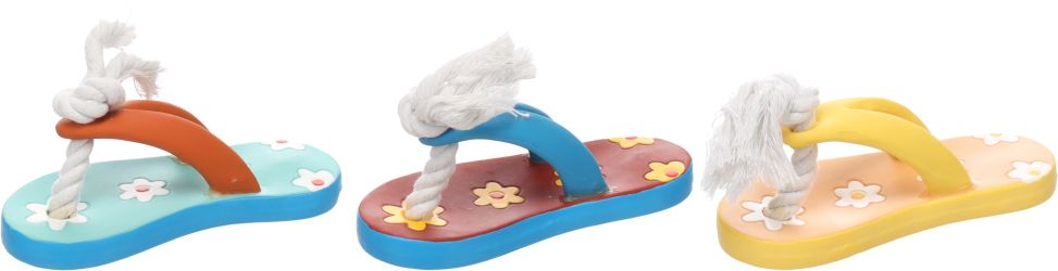 Flamingo latex játék - Floppe flipflop papucs  1 db