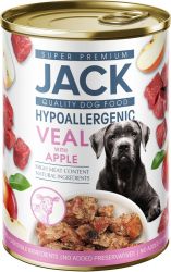 Jack hipoallergén konzerv - pástétom borjúhússal és almával  400 g