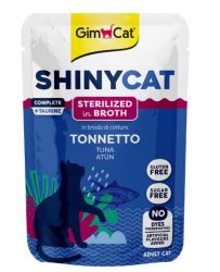 GimCat ShinyCat Sterilized Broth Tonnetto - leves tonhallal 70 g