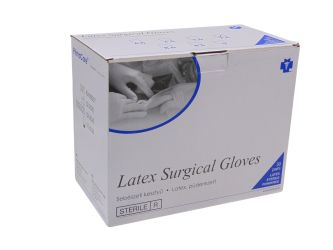 PrimaCare steril latex sebészeti kesztyű 7,5-ös   100 db