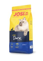 Josicat Crispy Duck - ropogós kacsa ízesítésű száraztáp macskáknak  8+2 kg