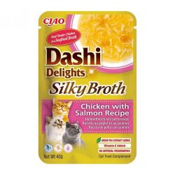 Inaba Cat Dashi Delights Silky Broth - csirke-lazac  40 g
