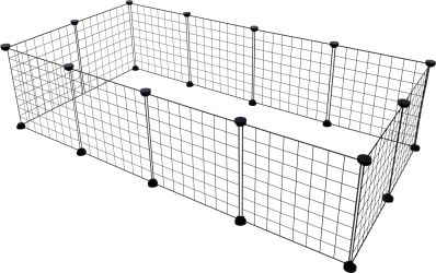 Flamingo kisállat karám - fekete  1 db