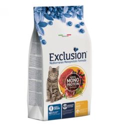 Exclusion Mediterraneo Monoprotein Beef száraz macskatáp  300 g
