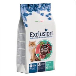 Exclusion Mediterraneo Monoprotein Tuna Sterilized száraz macskatáp ivartalanított macskáknak  1.5 kg
