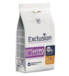 Exclusion Hypoallergenic Duck & Potato Medium & Large Breed száraz kutyatáp  2 kg