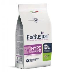 Exclusion Hypoallergenic Insect & Pea Medium & Large Breed száraz kutyatáp  2 kg