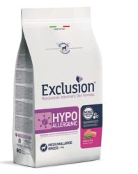 Exclusion Hypoallergenic Pork & Pea Medium & Large Breed száraz kutyatáp  12 kg