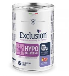 Exclusion Hypoallergenic Boar & Potato konzerv kutyák számára  400 g
