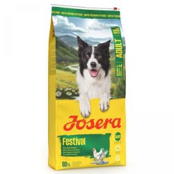 Josera Adult Festival Chicken & Salmon - gluténmentes szárazeledel kutyák számára  12.5 kg