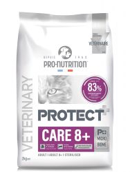 Pro-Nutrition Protect+ Care 8+ száraztáp macskák számára  2 kg