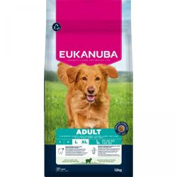 Eukanuba Life Care Adult L/XL Lamb&Rice - szárazeledel nagytestű felnőtt kutyák számára, báránnyal és rizzsel  12 kg