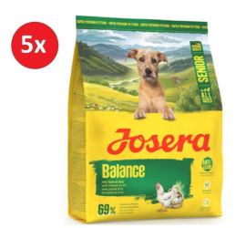 Josera Senior Balance - szárazeledel idős kutyák számára 5 x  900 g