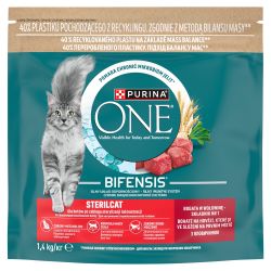 Purina ONE Bifensis Adult Sterilcat Beef 1.4 kg