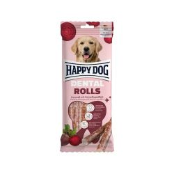 Happy Dog Dental Rolls Beetroot - funkcionális jutalomfalat  148 g