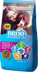Reno Optimal Life 5 Sensitive with Lamb & Rice - szárazeledel kutyák számára  15 kg