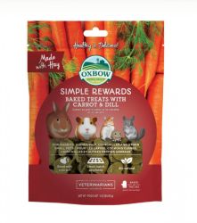 Oxbow Simple Rewards baked Treats with Carrot & Dill  85 g