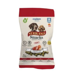 Mediterranean Natural Serrano Snacks Hypoallergenic Serrano Ham - jutalomfalat kutyák számára 100 g