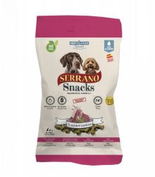 Mediterranean Natural Serrano Snacks Hypoallergenic Lamb - jutalomfalat kutyák számára 100 g