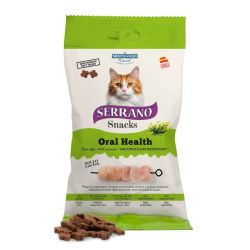 Mediterranean Natural Serrano Snacks Oral Health Chicken - funkcionális jutalomfalat macskák számára 50 g