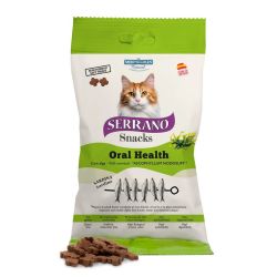 Mediterranean Natural Serrano Snacks Oral Health Sardine - funkcionális jutalomfalat macskák számára 50 g