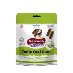 Mediterranean Natural Serrano Sticks Plus Daily Oral Care - funkcionális jutalomfalat kutyák számára 110 g