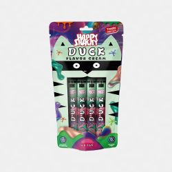 Happy Snacky Cat Flavor Cream Duck - krémes jutalomfalat macskák számára 4 x 10 g
