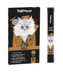 TailPaws Pablo Beef Heart - jutalomfalat macskák számára 5 x 15 g